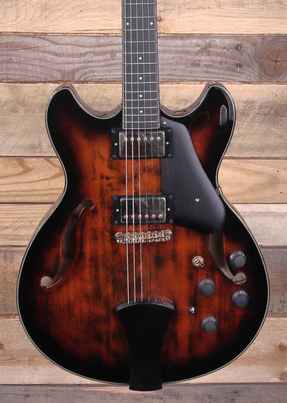 Ibanez Artstar ASH300 Semi-Hollow Guitar Tobacco Brown Hardshell image 1