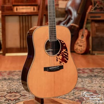 Atkin White Rice Torrified Sitka/East Indian Rosewood Dreadnought Acoustic Guitar #1856 image 3