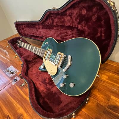 Gretsch G6228LH Players Edition Jet BT Left-Handed with V-Stoptail - Cadillac Green image 3