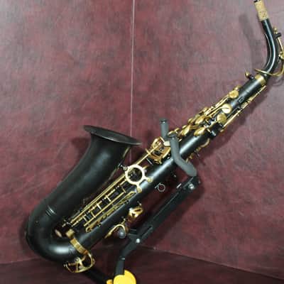 Glory Alto Saxophone 2003-2006 - Black lacquer and Gold Keys image 2