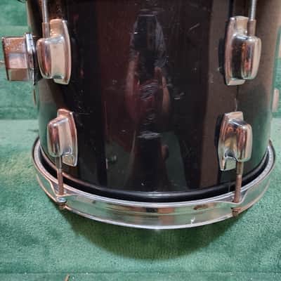 Ludwig Rockers 13"((diameter)x9" (depth) Tom 1980's - Black Wrap image 3