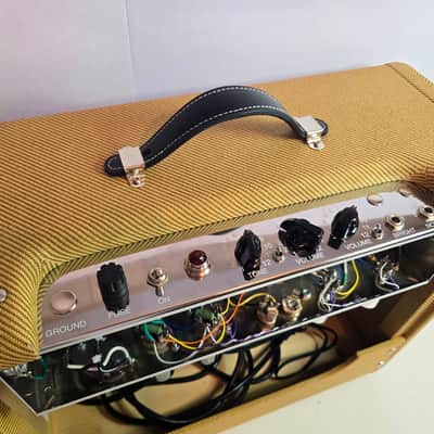 Custom Built 5E3 Tweed Deluxe 1x12 combo image 4
