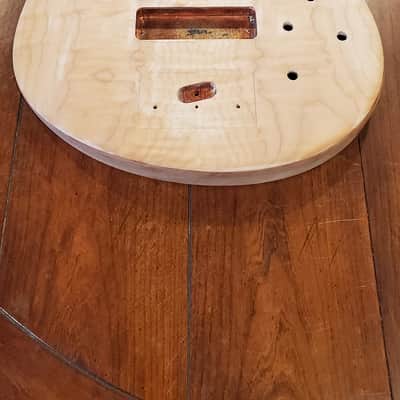 Warmoth G5 Unfinished Bass Body Mahogany w/Flame Maple Top 5 String image 12