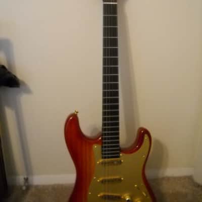 Gorgeous Handmade Stratocaster 1 piece ash body, Warmoth padouk neck, LSR tuners image 6