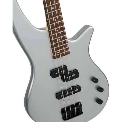 Jackson JS Series Spectra Bass JS2, Laurel Fingerboard, Electric Bass Guitar, Quicksilver image 4