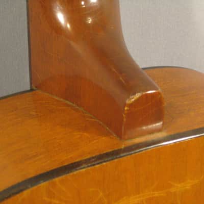 Rare 1968 Supro Classical Acoustic Guitar with Case image 7