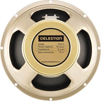 Celestion G12H-75 CREAMBACK 12" 16ohm 75W Ceramic Magnet Guitar Speaker 100dB 75Hz - T5891 image 2