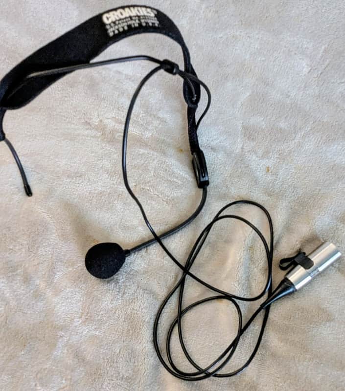Shure WH20XLR Cardioid Dynamic Headset Mic with XLR Connector 2008 - Present - Black image 1
