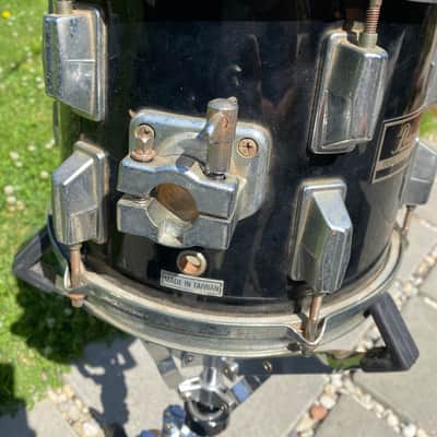 Vintage 1980s Pearl Export Series 10x8" Tom - Black image 3