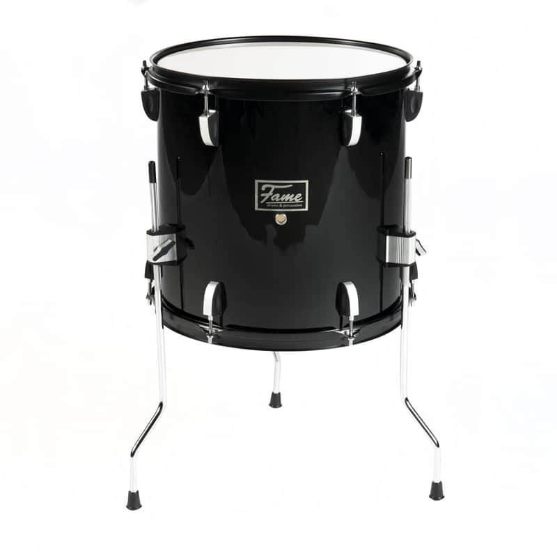 Fame First Step Floor Tom 14"x14" Piano Black - Floor Tom image 1