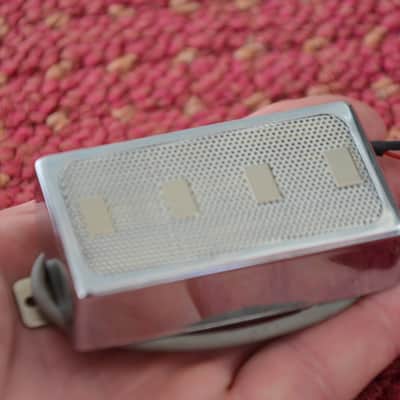 Hagstrom Viking Bass Pickup * Excellent condition, great sound! * - Chrome image 6