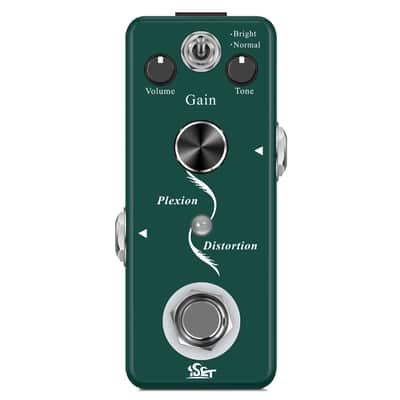 ISET Plexion Guitar Effect Pedal Classical Distortion Sound For Electrical Guitar And Bass With True Bypass image 2