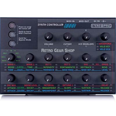 Stereoping CE-1 8000 Midi Controller for Korg DW-8000 EX-8000 Vintage Rare Synth image 2