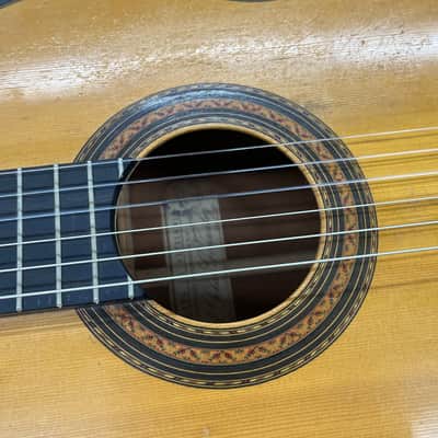 USED Anselmo Solar Gonzalez Classical Guitar 1967 - Natural image 5