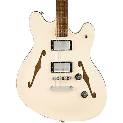 Squier Affinity Series Starcaster Deluxe Electric Guitar. Laurel Fingerboard, Olympic White TGF33 image 1