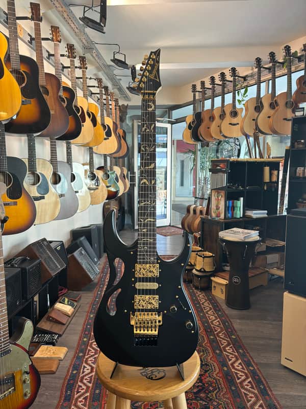 Ibanez PIA3761-Black Steve Vai Signature image 1