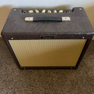 Fender Blues Junior IV FSR Limited Edition "Western" 15-Watt 1x12" Guitar Combo 2018 - 2021 Brown Western Tolex image 1