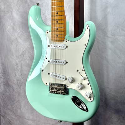 2023 Fender Deluxe Player Stratocaster, Roasted Maple Neck, Surf Green image 6