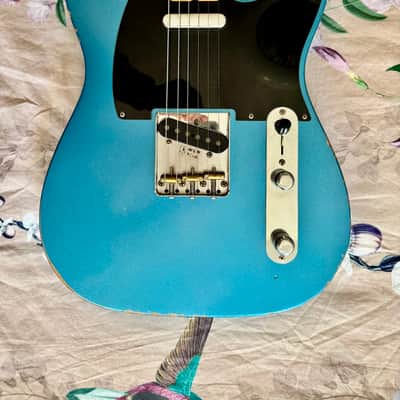 Fender Vintera Road Worn '50s Telecaster 2020 - 2021 Lake Placid Blue imagen 3