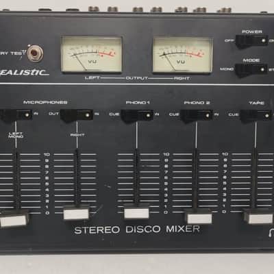 Realistic - Stereo Disco Mixer - 32-1100A - Phono + Microphone Preamp - 1980s - made in Korea image 3