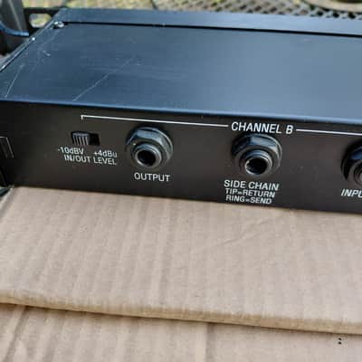 Alesis 3630 Dual-Channel Compressor / Limiter with Gate - Classic Hardware VCA (With Correct AC PSU) image 9