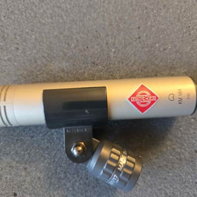 Neumann KM 184 Small Diaphragm Cardioid Condenser Microphone 1993 - Present - Nickel image 1