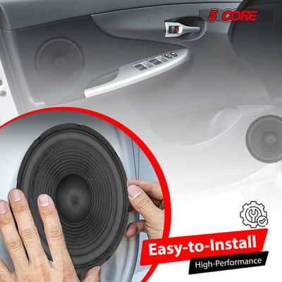 5 Core 15 Inch Car Woofer Audio 450W 4Ohm Deep Bass Replacement Subwoofer Component Loud Speaker image 7