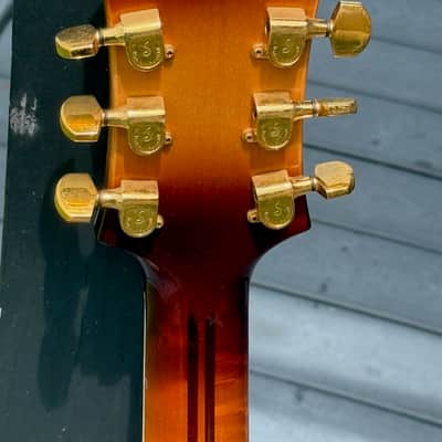 William Barker 17" Acoustic Arch Top 1977 - stunning untouched original 1 of 120 ever all w/a Factory DeArmond ! image 9