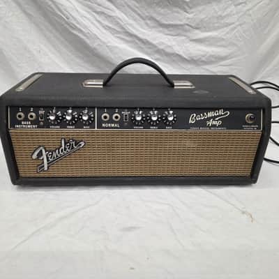 Fender Bassman 2-Channel 50-Watt Guitar Amp Head 1964 - 1967 - Black Panel (AS-IS) C013-A4 image 1