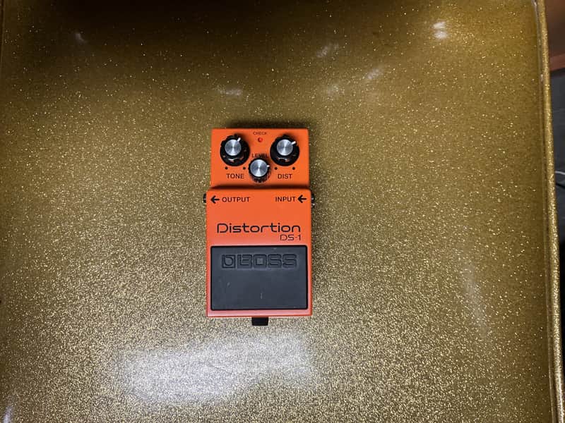 Boss DS-1 Distortion (Silver Label) 1994 - Present - Orange used image 1