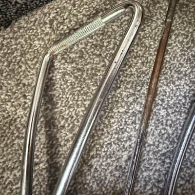 Sonor Phonic / Champion / Signature / Teardrop Spurs for Bass Drum 1970's - Chrome image 3