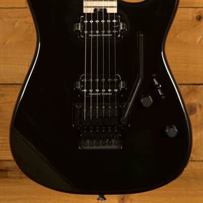 Charvel Pro-Mod San Dimas Style 1 HH FR M - Maple - Gloss Black image 1