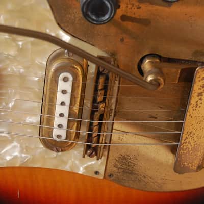 Framus Golden Strato de Luxe 5/168-54 gl – 1963 German Solidbody Guitar Gitarre natural relic image 5