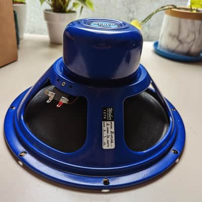 Weber Alnico Blue Dog 30 Watt 8 Ohm Speaker With Light Doping 2022 Blue image 2