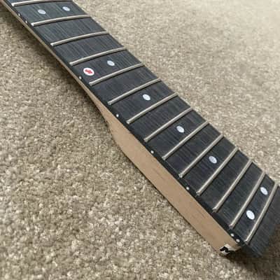 Maple Wood 5 String Bass Neck, 24 Frets Rosewood Fingerboard image 2
