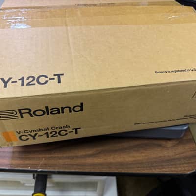 Roland CY-12C-T Dual Trigger Thin Crash V-Cymbal w/Cable - N3S4514 image 7