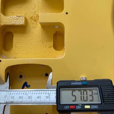 Stratocaster-Style Replacement Guitar Body (Yellow, Basswood) — Complete with Jack Output image 3