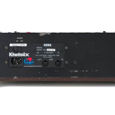 Korg Polysix Analog Keyboard Synthesizer (w/ Kiwisix MIDI Modification) image 7