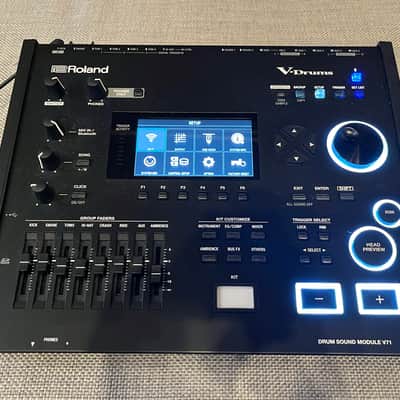Roland V71 V-Drum Sound Module 2024 - Present - Black image 13
