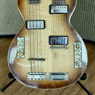 Hofner 191 Double Neck 4 & 6 String Vintage Bass/Guitar Circa 1961-64' image 2