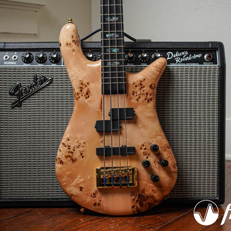 2023 Spector Euro 4 CST Bass Guitar in Natural Gloss Natural G…