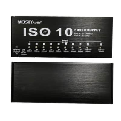 Mosky Pedal Power Supply DC 9V-18V 10 Outputs US/UK/EU Plug,price include the import duty to US buyer image 5