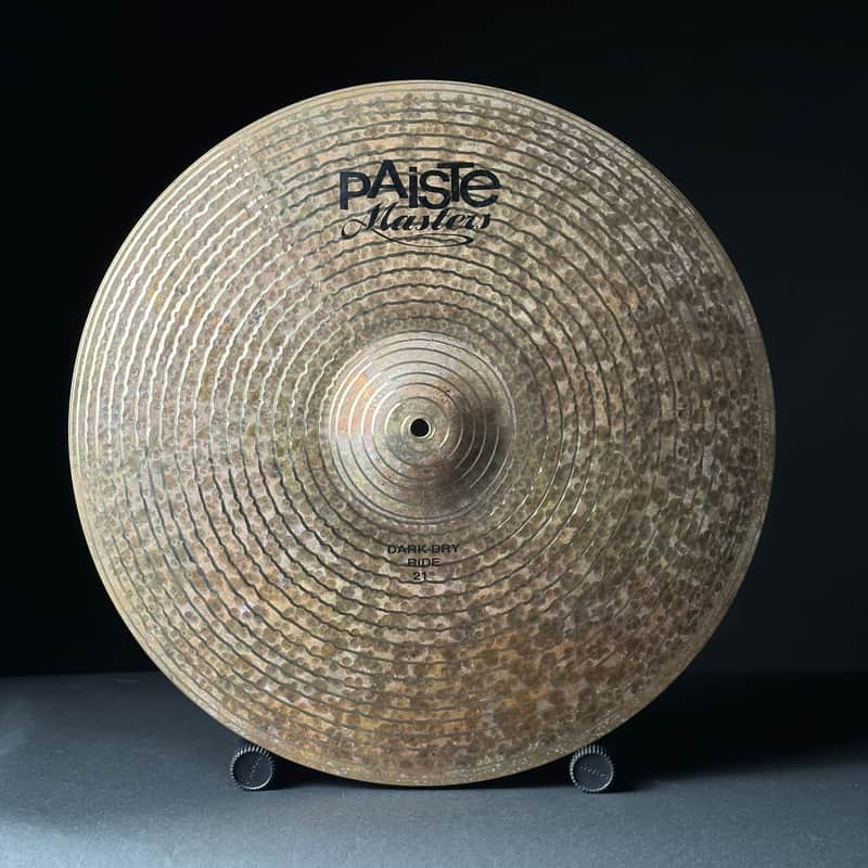 Paiste 21" Masters Dark Dry Ride Cymbal 2011 - Present - Traditional image 1