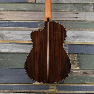 Katoh MADRID-CEQ Classical Guitar w/Cutaway + Pickup + Case image 6