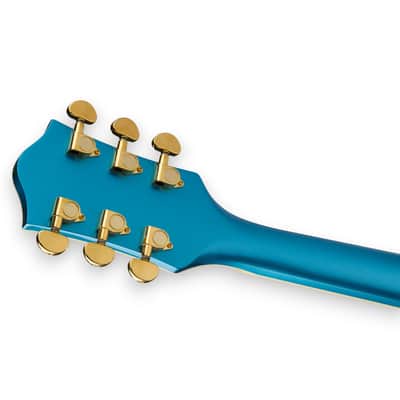 Gretsch G2655TG Streamliner™ Center Block Jr. Double-Cut with Bigsby® LTD, Laurel Fingerboard, Riviera Blue image 6