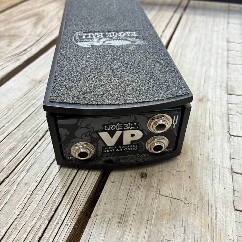 Ernie Ball P0-6110 40th Anniversary VP Volume Pedal with Kevlar Cord 2017 - Black electric guitar volume pedal image 1
