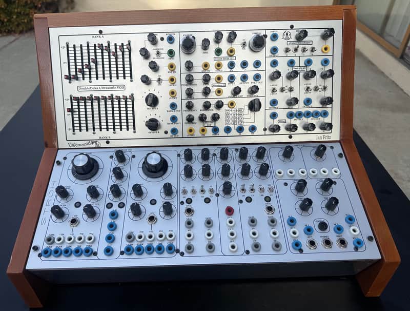 Stroh Rare Prototype Analog FM/PM panel + Ian Fritz/UglySound Timbre Tantrum 2017 4U/Serge image 1