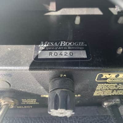 RARE ! Mesa Boogie Dual Rectifier 1992 Rev D - Pre 500 RARE ! image 13