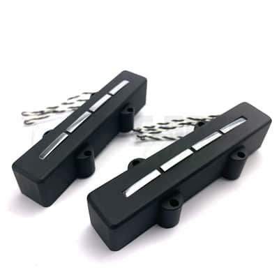 Nordstrand Audio 4 String Big J Blade 4 Single Coil Jazz Bass® Pickup Set - Clean & Clear image 2