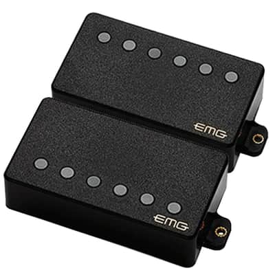 EMG 57 / 66 Humbucker Pickup Set - Black image 1